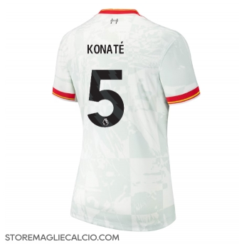 Liverpool Ibrahima Konate #5 Maglia Gara Terza Repliche 2024-25 Donna